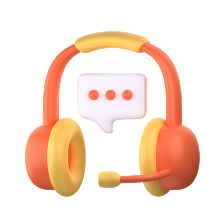 Service client  3D Icon