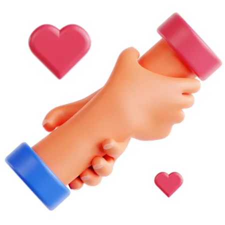 Support Hand  3D Icon