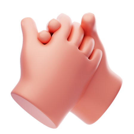 Support Hand Gestures  3D Icon