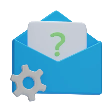 Support Mail 3 D Customer Service 3D Icon