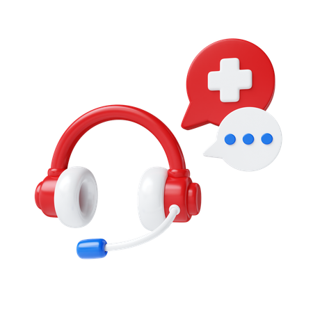 Aide médicale  3D Icon