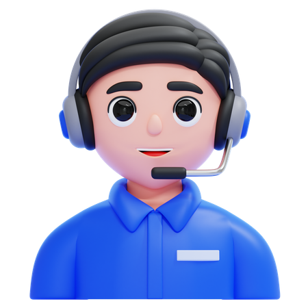 Support Service  3D Icon