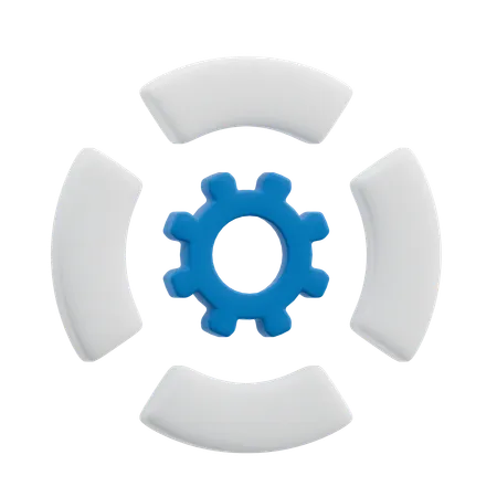 Support Services  3D Icon