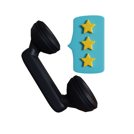 Support-Talk-Bewertung  3D Icon