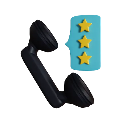 Support Talk Rating 3D Icon