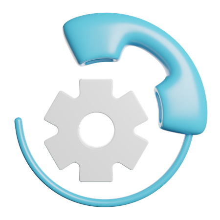 Support technique  3D Icon