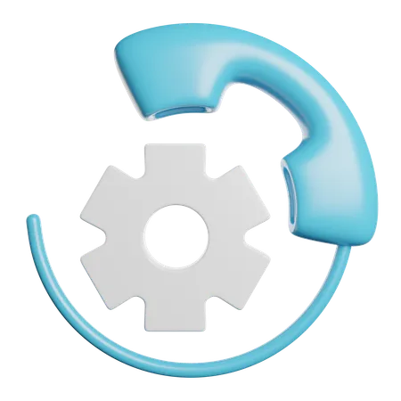 Support technique  3D Icon