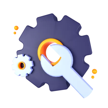 Soutien technique  3D Icon