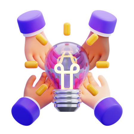 Supportive Team  3D Icon