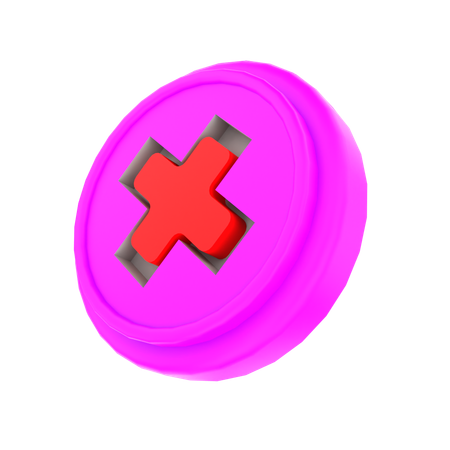 Retirer  3D Icon