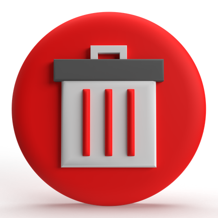 Supprimer  3D Icon