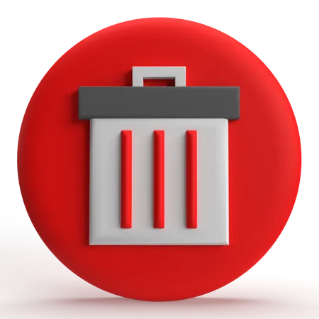 Supprimer  3D Icon