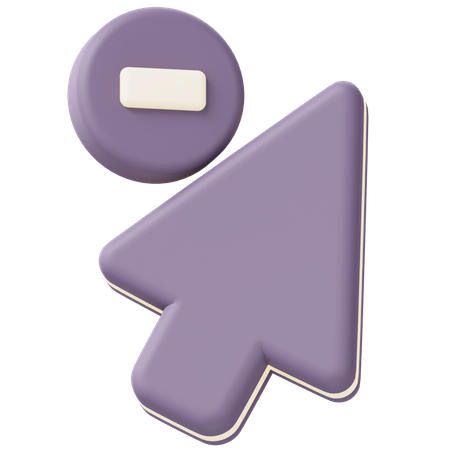 Retirer  3D Icon