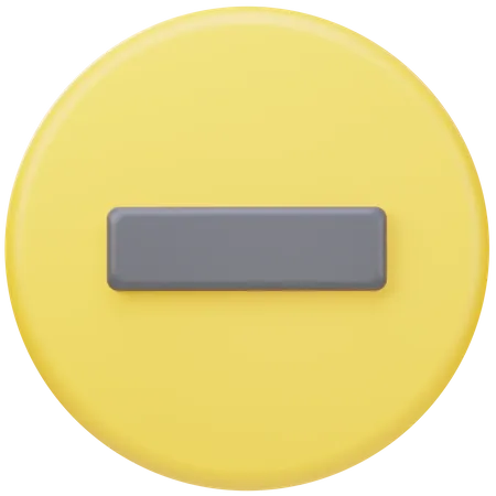 Retirer  3D Icon