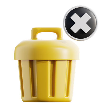 Supprimer  3D Icon