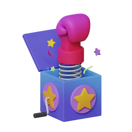 Suprising Box  3D Icon