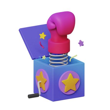 Suprising Box  3D Icon