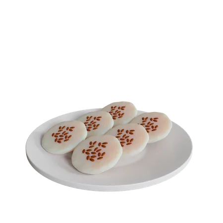 Surabi On A Plate  3D Icon