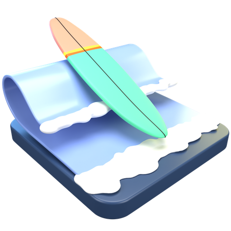 Surf  3D Icon