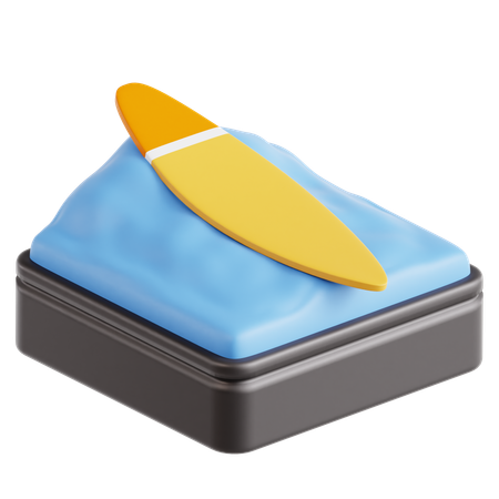 Surfant  3D Icon