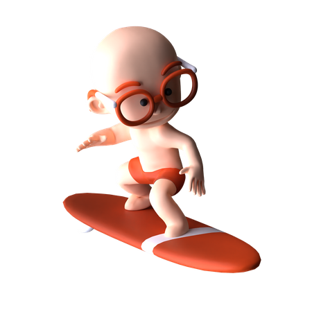 Surf  3D Icon