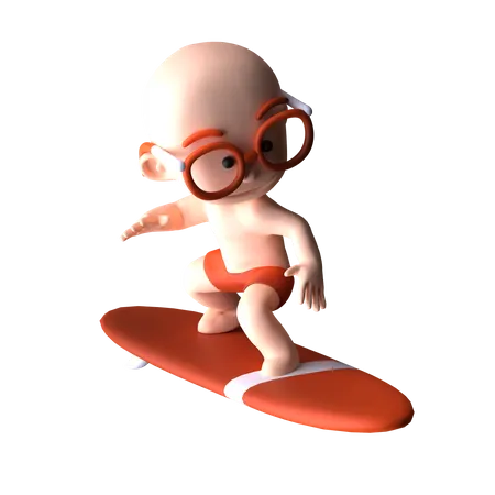 Surf  3D Icon