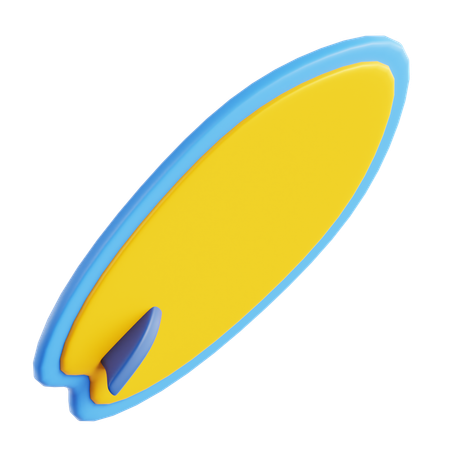 Surf Board  3D Icon