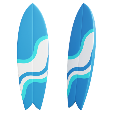 Surf Board  3D Icon