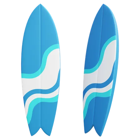Surf Board  3D Icon