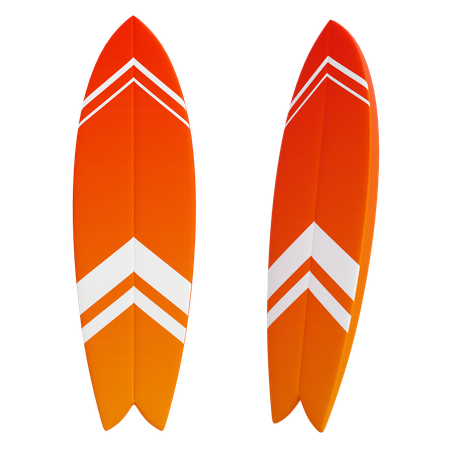 Surf Board  3D Icon