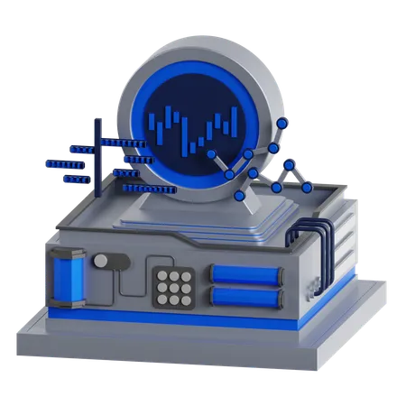 Surface Plot  3D Icon