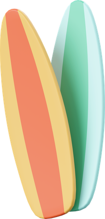 Surfboard  3D Icon