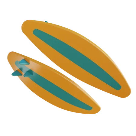 Surfboard  3D Icon