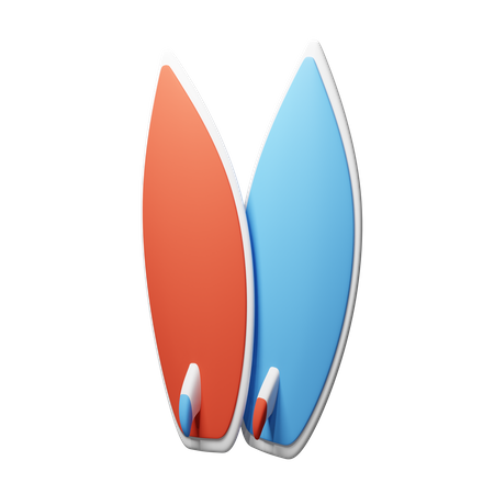 Surfboard  3D Icon