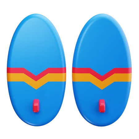 Surfboard  3D Icon