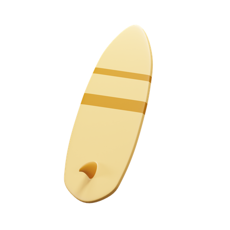 Surfboard  3D Icon