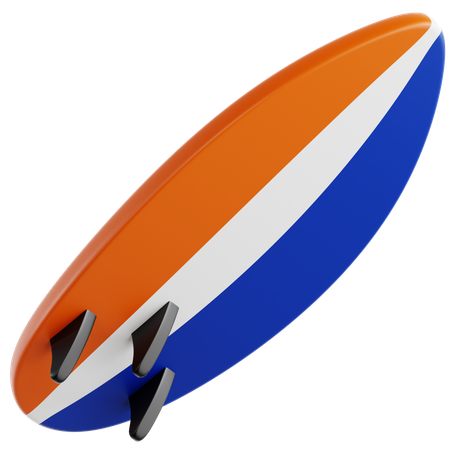 Surfboard  3D Icon