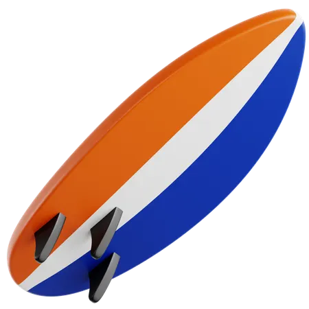 Surfboard  3D Icon