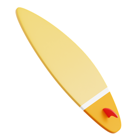 Surfboard  3D Icon