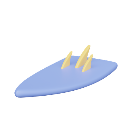 Surfboard  3D Icon