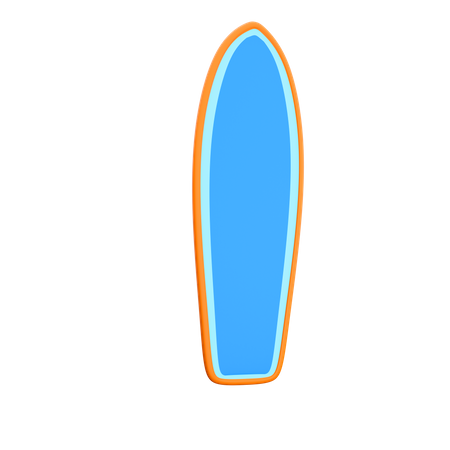 Surfboard  3D Icon