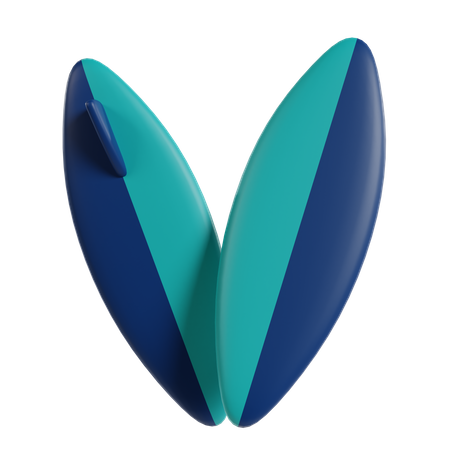 Surfboard  3D Icon