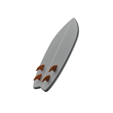 Surfboard  3D Icon