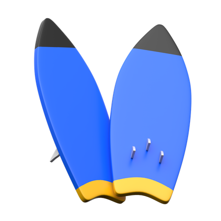 Surfboard  3D Icon