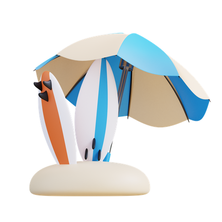 Surfboard  3D Icon