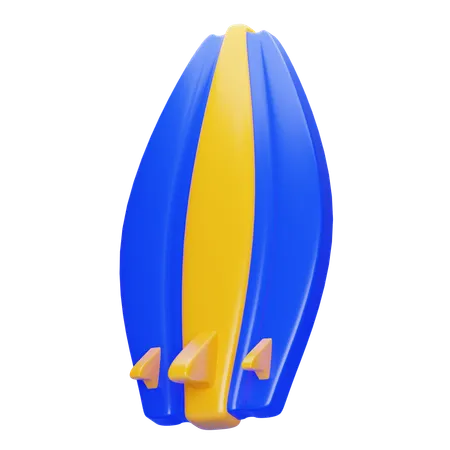 Surfboard  3D Icon