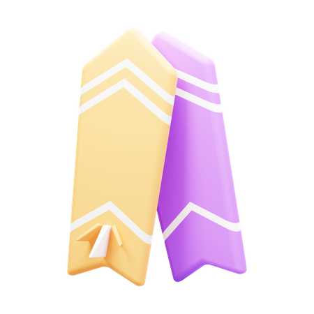 Surfboard  3D Icon