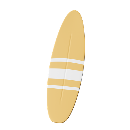 Surfboard  3D Icon