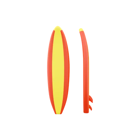 Surfboard  3D Icon