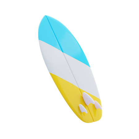 Surfboard  3D Icon